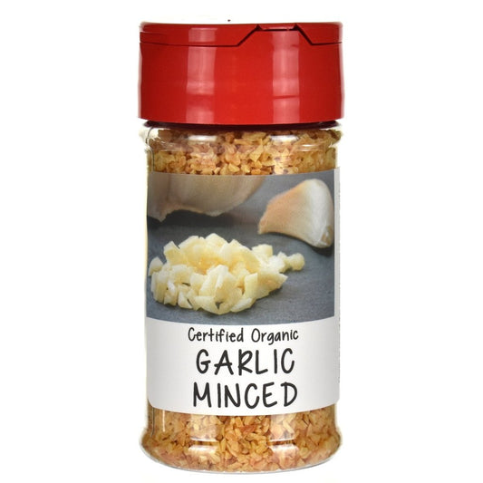 Organic Minced Garlic Spice Jar