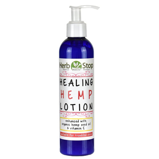 Healing Hemp Lotion Bottle