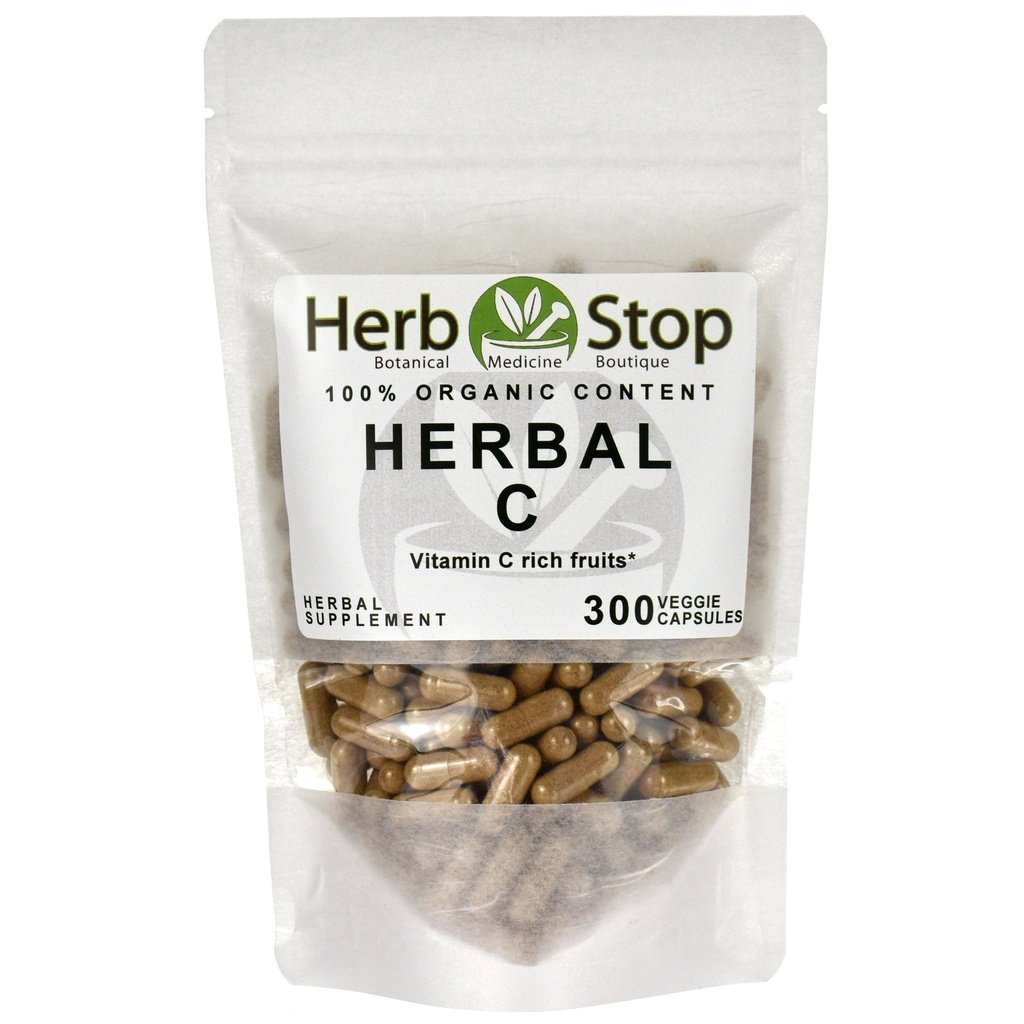 Organic Herbal C Capsules Bag