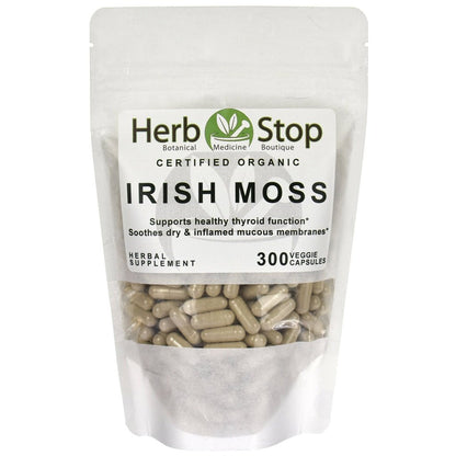 Irish Moss Capsules bag