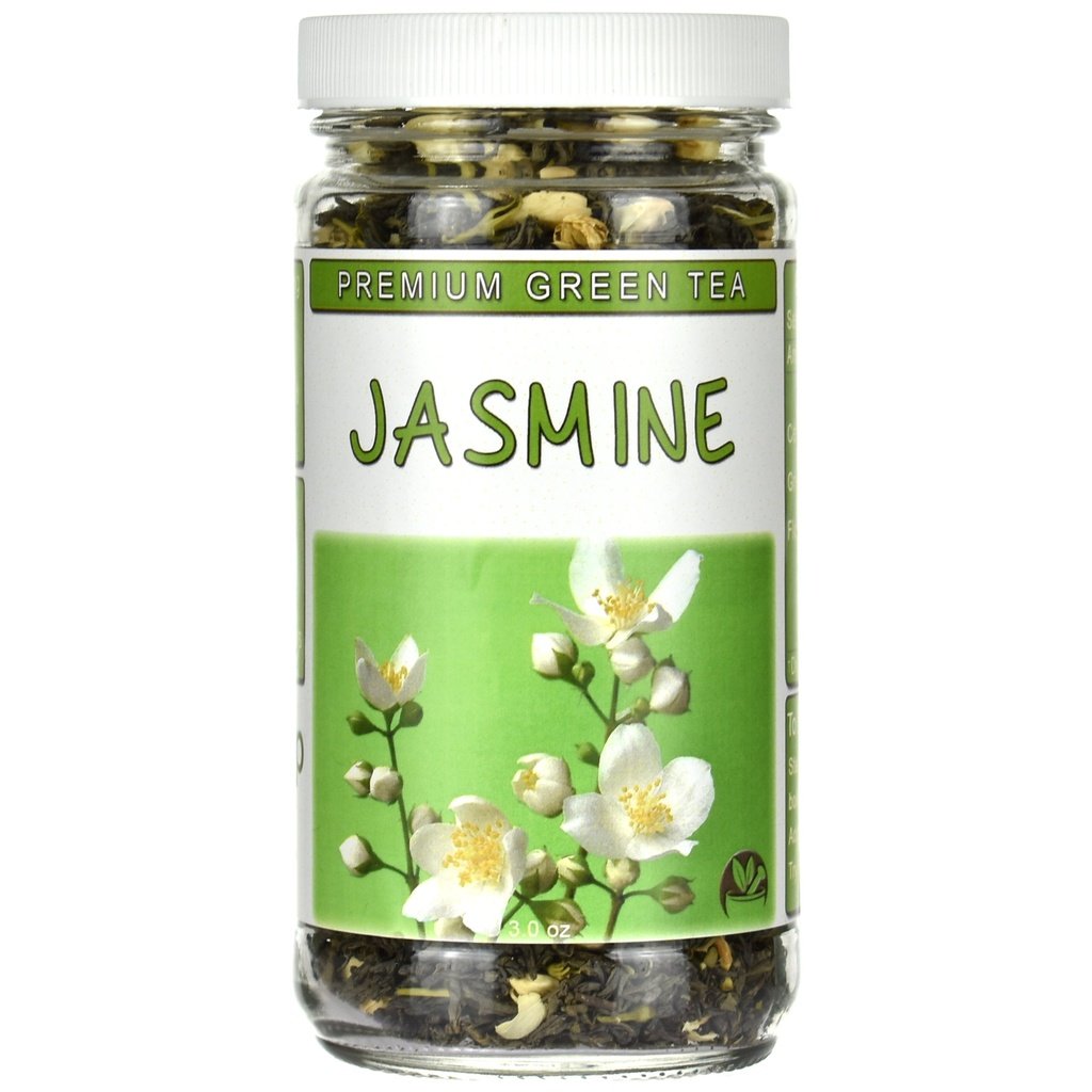 Jasmine Green Loose Tea Jar