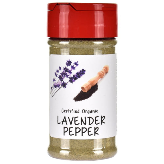 Organic Lavender Pepper Spice Jar