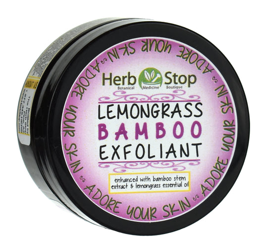 Lemongrass Bamboo Exfoliant Jar