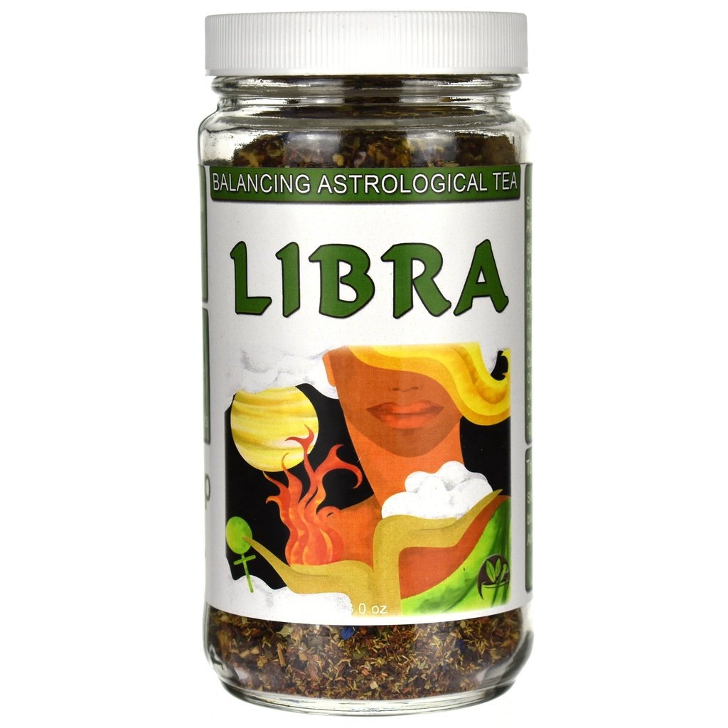 Libra Astrological Tea Jar