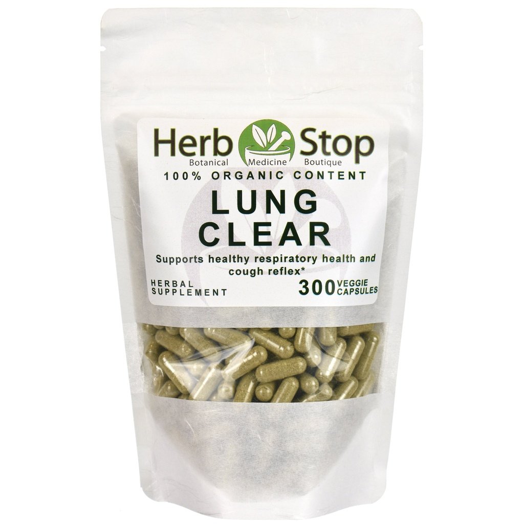 Organic Lung Clear Capsules Bulk Bag