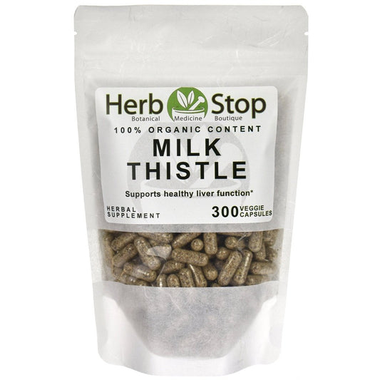 Milk Thistle Capsules Bag