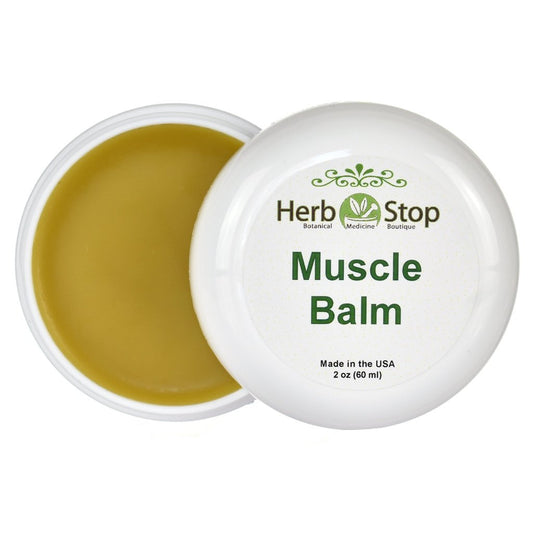 Muscle Balm Open Jar