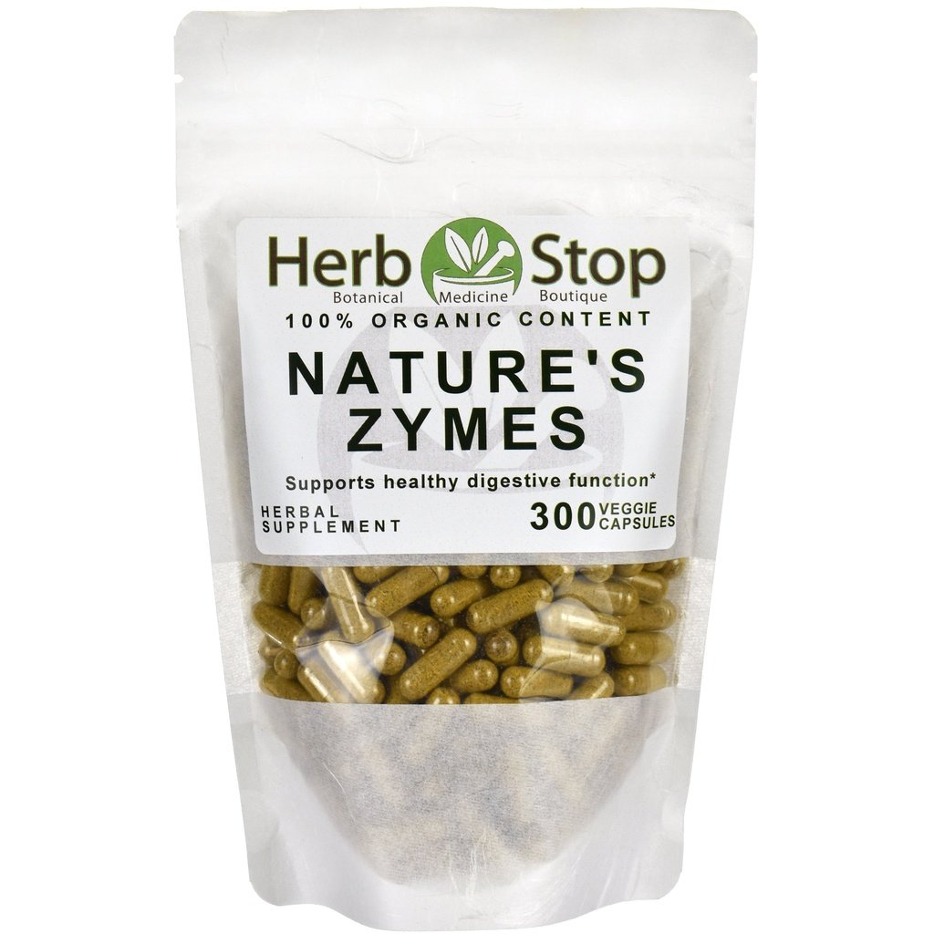 Organic Nature's Zymes Capsules Bulk Bag