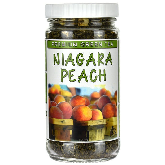 Niagara Peach Premium Green Tea Jar