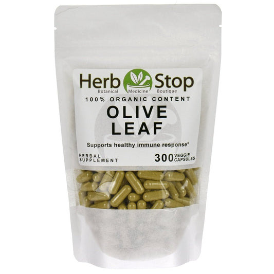 Olive Leaf Capsules Bag