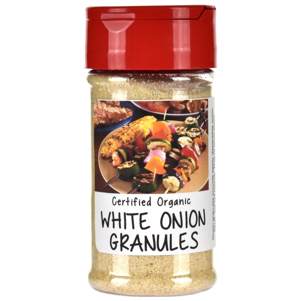 Organic White Onion Granules Spice Jar