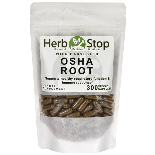 Osha Root Capsules Bag