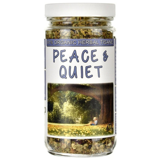 Organic Peace & Quiet Loose Herbal Tea Jar