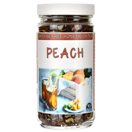 Peach Honeybush Loose Leaf Tea Jar