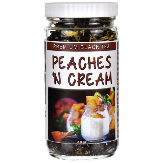 Peaches 'n Cream Black Tea Jar