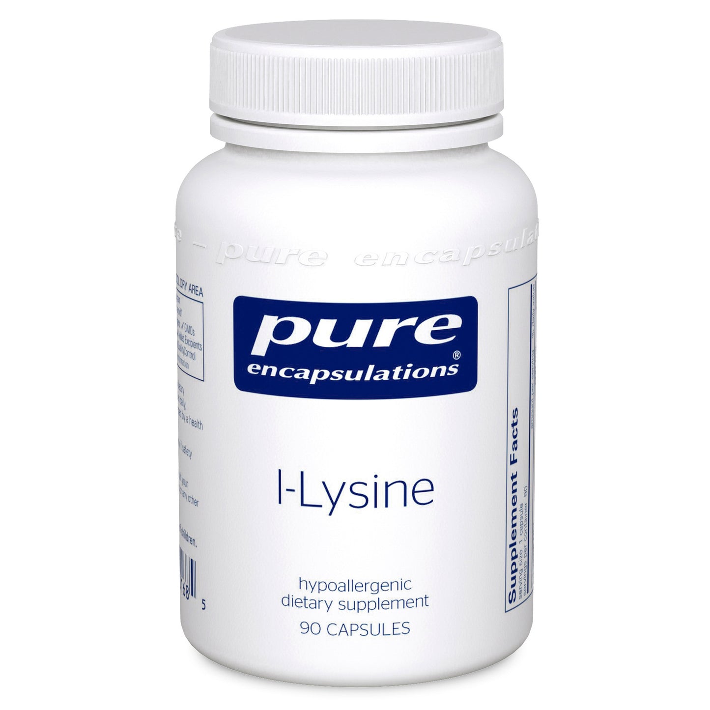 Pure Encapsulations l-Lysine Capsules