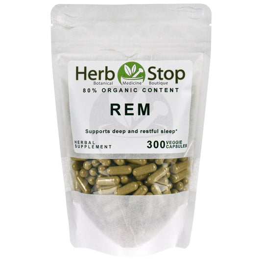 REM Organic Capsules Bulk Bag