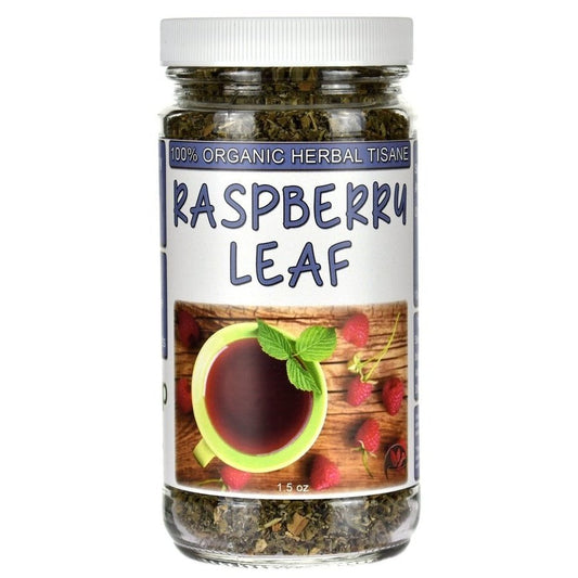 Organic Red Raspberry Leaf Tea Jar