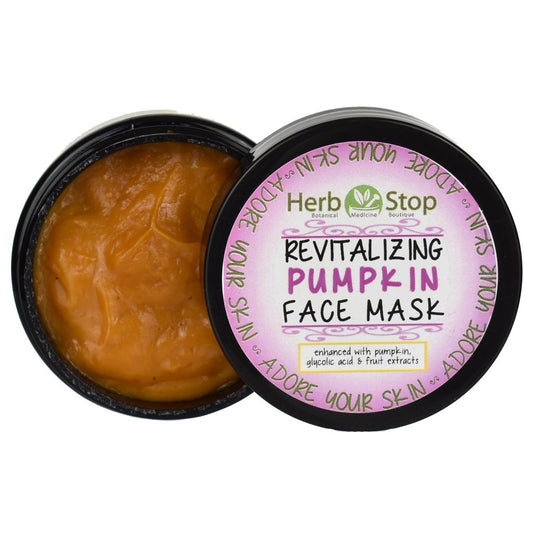 Revitalizing Pumpkin Face Mask Open Jar