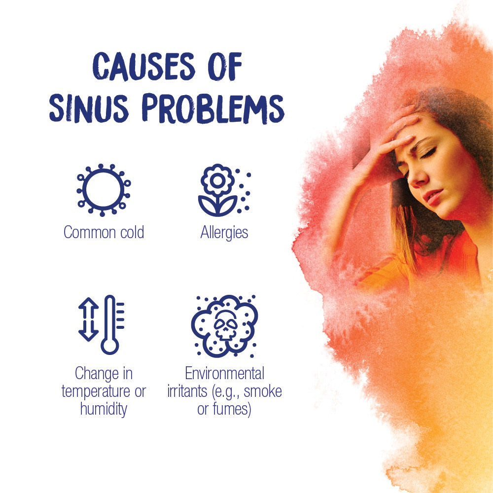 Causes of sinus problems