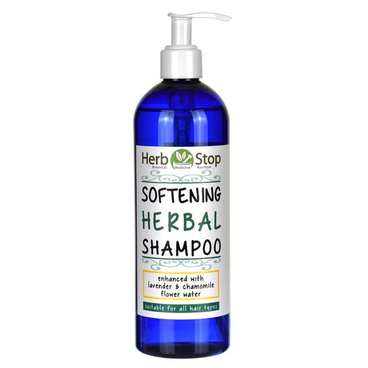 Softening Herbal Shampoo Bottle