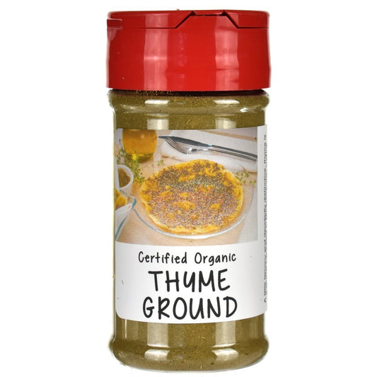 Organic Thyme Ground Spice Jar