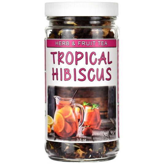 Tropical Hibiscus Herb & Fruit Loose Tea Jar