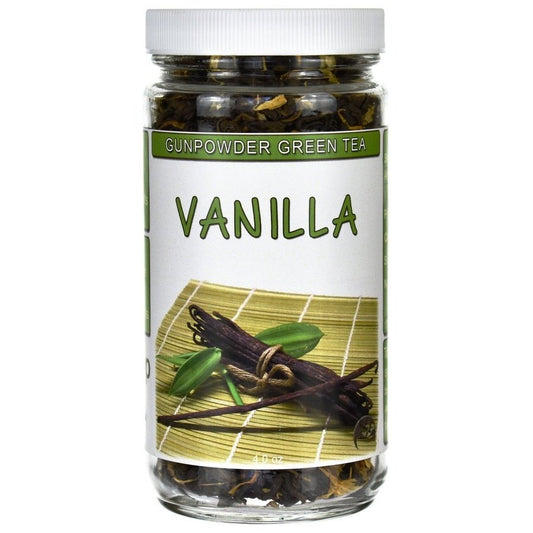 Vanilla Gunpowder Green Tea Jar