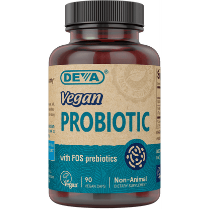 Deva Vegan Probiotic with FOS Prebiotics